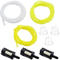 KingYH 1 Kit Manguera de Línea de Combustible PU Manguera de Gasolina con Filtro de Combustible Kit de Filtro de…